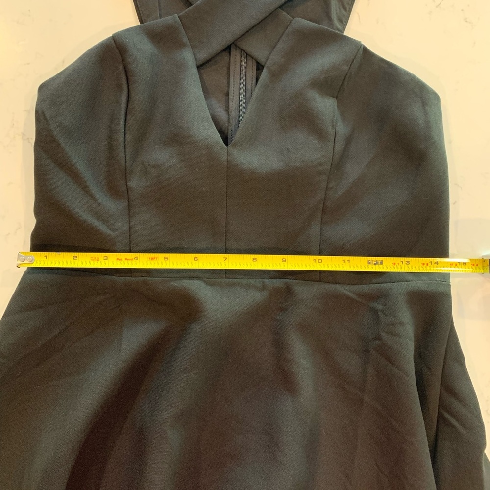 💛HP💛 Lulu’s Norma Black Skater Dress, Size M - Picture 9 of 10